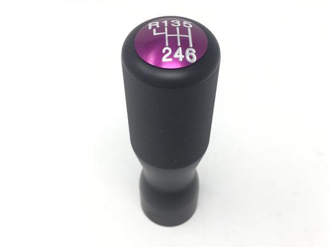 DIFtech Shift Knob for NC Miata 6-speed Extended Delrin Purple Cap 10130-16 - Diftech