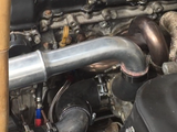 DIFtech Braided Turbo Line for S13 S14 SR20DET Bottom Mount Coolant Feed 10508 - Diftech