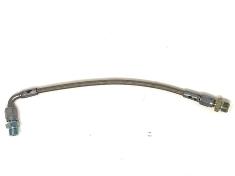 DIFtech Braided Turbo Line for S13 CA18DET Bottom Mount oil feed 9" 10516