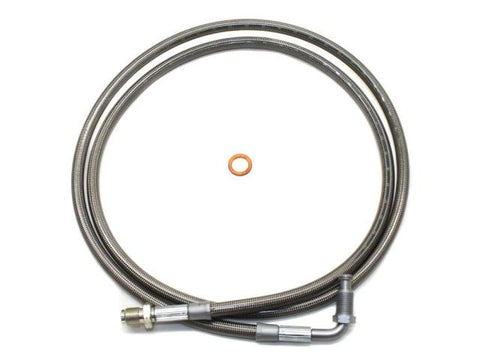 DIFtech Clutch Line for Nissan 240SX Auto to Manual Conversion Braided SS 10041 - Diftech
