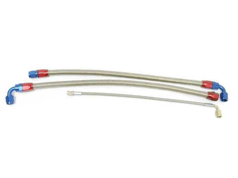 DIFtech Standard Turbo Line Kit for S13 SR20 Bottom Mount Oil & Coolant 10034 - Diftech