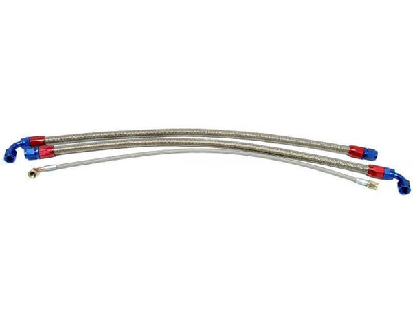 DIFtech Standard Turbo Line Kit for S14 SR20 Top Mount Oil & Coolant 10046 - Diftech