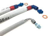 DIFtech Premium Turbo Line Kit for S13 SR20 Bottom Mount Oil & Coolant 10047