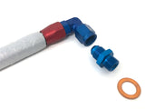 DIFtech Premium Turbo Line for S14 SR20DET Bottom Mount Coolant Return 10503