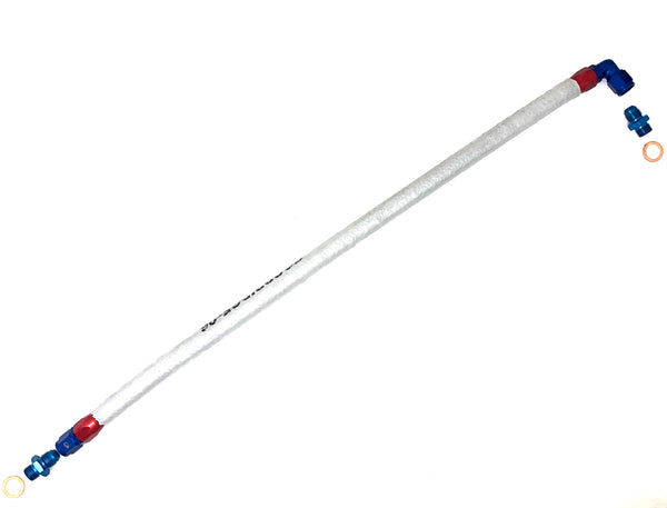 DIFtech Premium Turbo Line for S14 SR20DET Top Mount Coolant Feed/Ret 22" 10504