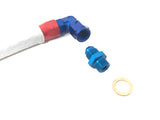 DIFtech Premium Turbo Line for S14 SR20DET Top Mount Coolant Feed/Ret 22" 10504