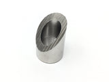 DIFtech Weldable O2 Sensor Bung M18 x 1.5 Notched Stainless Steel Angled 10710 - Diftech