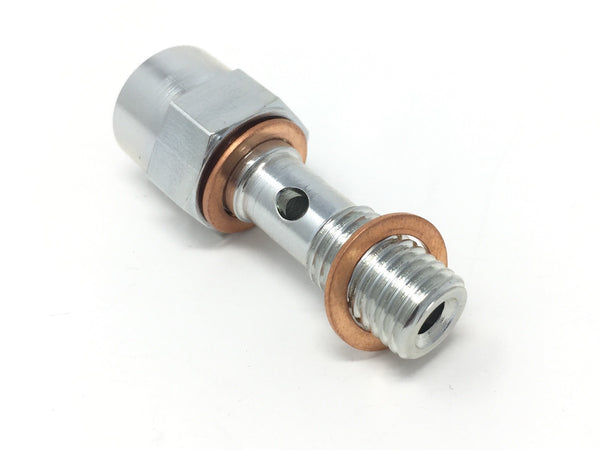 DIFtech Banjo Bolt with Sensor Port M10 x 1.25 bolt w/ Tapped 1/8" NPT 10688 - Diftech