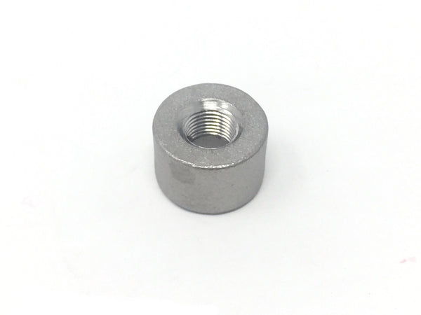 DIFtech Bung 1/8" BSPT Standard 304 Stainless Steel - OD .75" Height .50" 10453 - Diftech