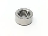 DIFtech Weldable O2 Sensor Bung M18 x 1.5 Beaded Stainless Steel Straight 10709 - Diftech