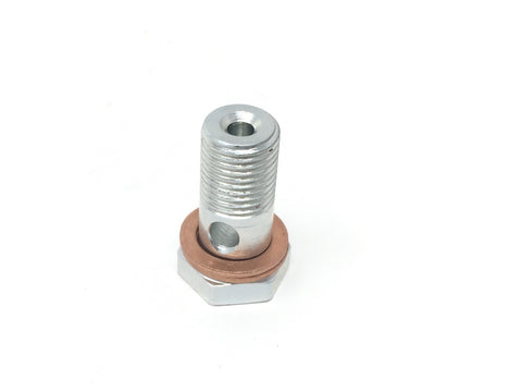DIFtech Banjo Bolt for Nissan 300ZX 240SX Turbo Oil Feed w/ .06 restrictor 10084 - Diftech