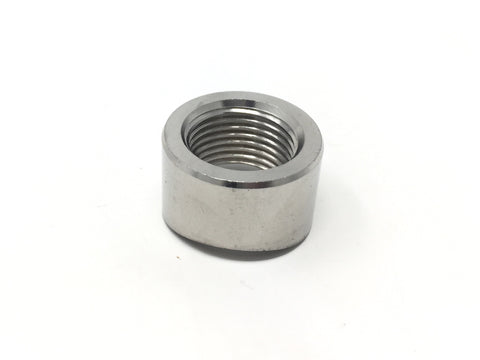 DIFtech Weldable O2 Sensor Bung M18 x 1.5 Notched Stainless Steel Straight 10707 - Diftech