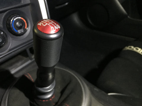 DIFtech Shift Knob for FR-S BRZ Extended Delrin Colored Cap M12x1.25 10127 - Diftech