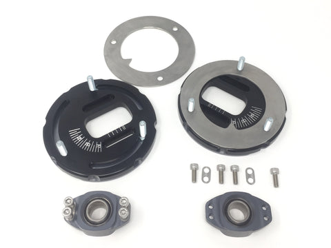 DIFtech Front Adjustable Camber Plates for BMW E46 M3 Ohlins R&T 10678-02 - Diftech