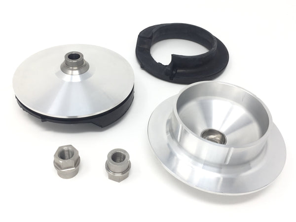 DIFtech Top Hat Install Kit FRONT for Alfa Romeo Giulia w/ KW Variant 3 10691-51 - Diftech