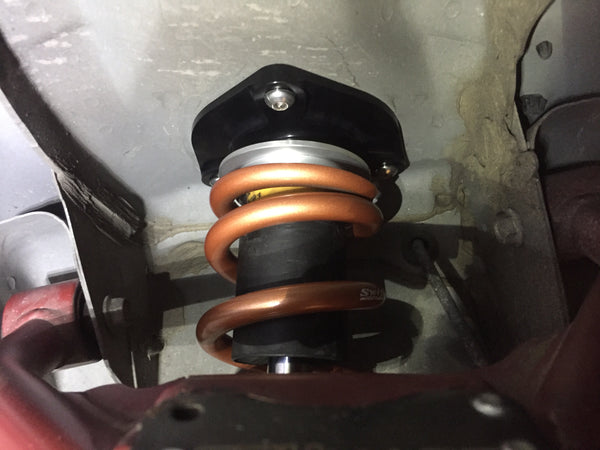 DIFtech Front Shock Hats for Nissan 350Z MCS Remote Suspension Mounts 10618-15 - Diftech