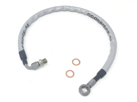 DIFtech Premium Turbo Line for S13 S14 SR20DET Top Mount Oil feed 22" 10515 - Diftech