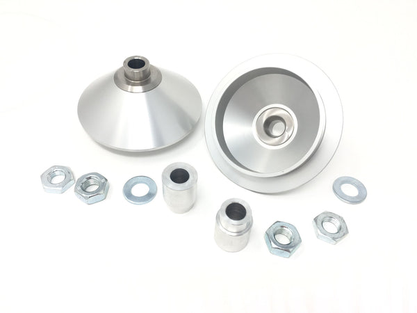DIFtech Top Hat Install Kit REAR for Mitsubishi Evo 9 w/ Ohlins R&T 10700-52 - Diftech