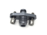 DIFtech Fuel Fitting for Nissan Fuel Rails - Fuel Press Reg to AN-6 Male 10011 - Diftech