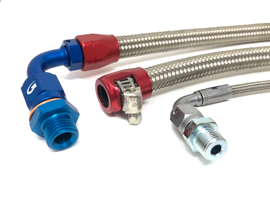 DIF 10044 Turbo Oil & Coolant Line Kit S13 CA18DET Bottom Mount DIF TECH