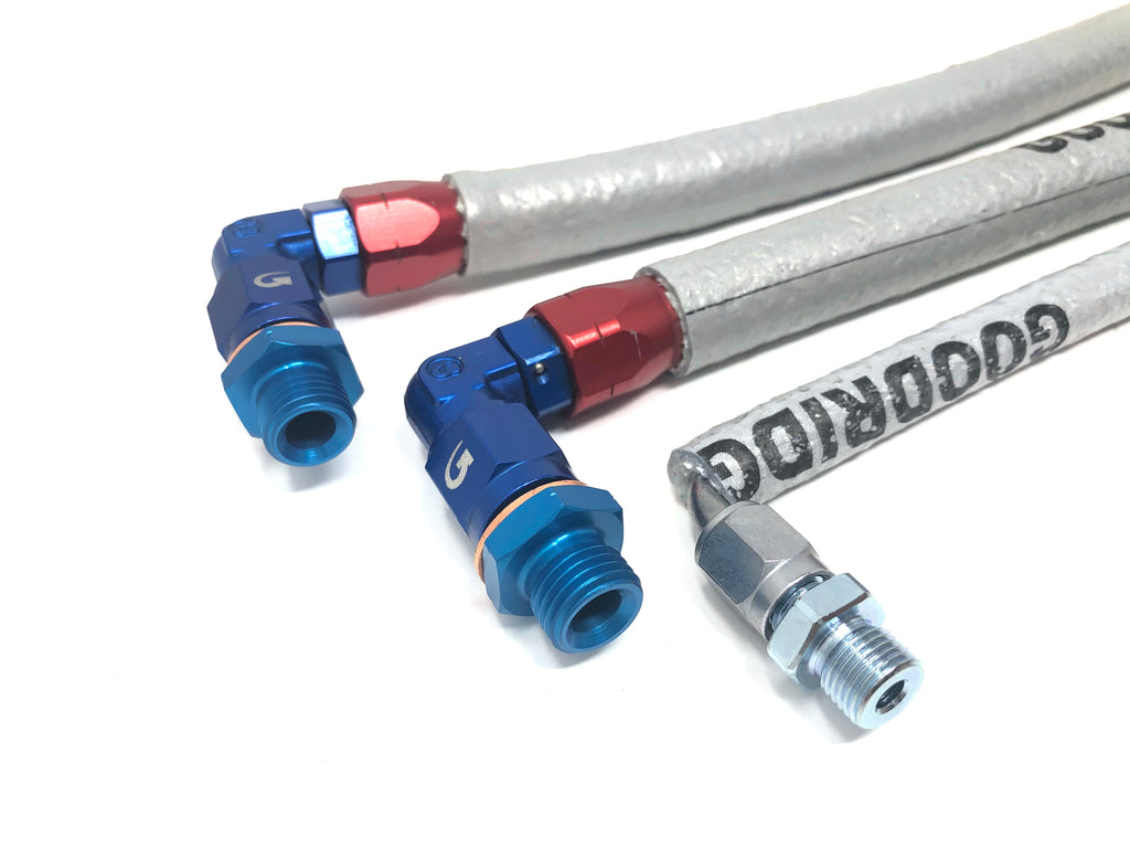 DIF 10049 Turbo Oil & Coolant Line Kit S13 SR20DET Top Mount Premium