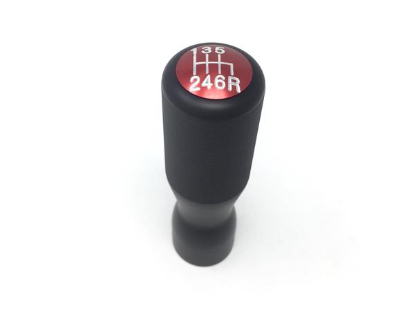 DIFtech Shift Knob for NB Miata 6-speed Extended Delrin Red Cap 10129-13 - Diftech