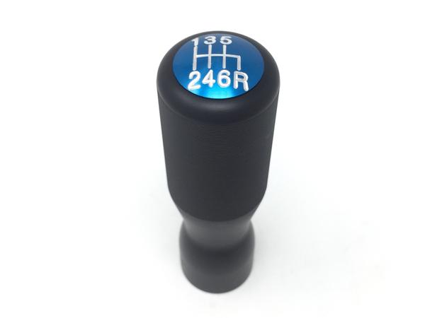 DIFtech Shift Knob for NB Miata 6-speed Extended Delrin Blue Cap 10129-14 - Diftech