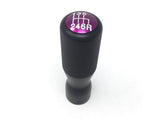 DIFtech Shift Knob for NB Miata 6-speed Extended Delrin Purple Cap 10129-16 - Diftech