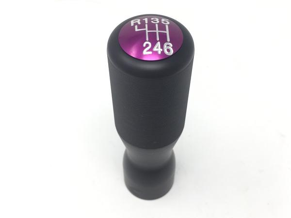 DIFtech Shift Knob for NC Miata 6-speed Extended Delrin Purple Cap 10130-16 - Diftech