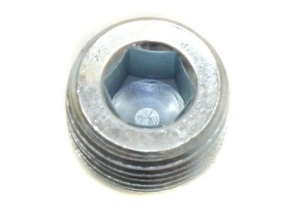 DIFtech Plug 1/8" NPT Zinc Plated Steel Hex-Socket (Hex Size: 3/16") 10415 - Diftech