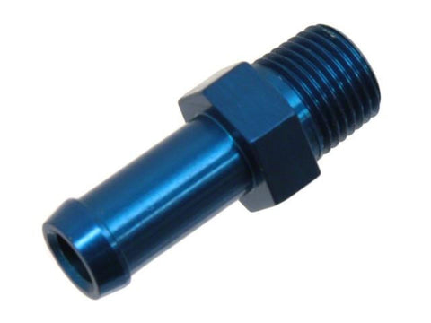 DIFtech Barb Fitting 1/8 inch NPT to 8mm (5/16) Barb Aluminum 10008 - Diftech