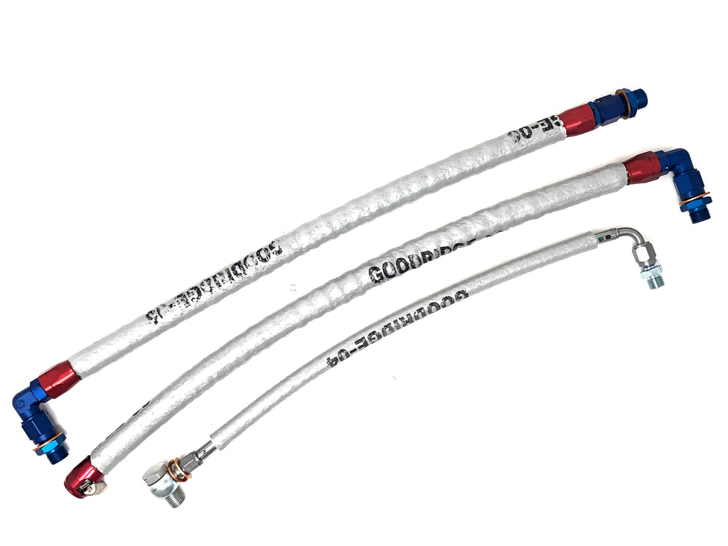 DIF 10047 Turbo Oil & Coolant Line Kit S13 SR20DET Bottom Mount Premium