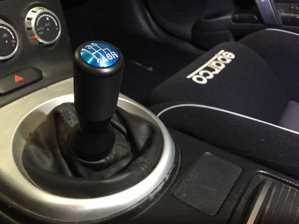 DIFtech Shift Knob for 350Z 370Z Extended Delrin Colored Cap M10x1.25